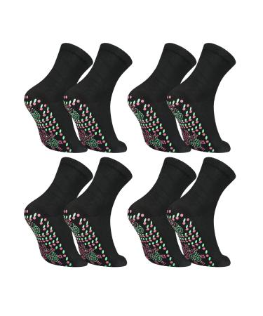 Liamostee Health sock 4 PCs Self -heating socks Thermotherapeutic sock Tourmaline socks slimming health socks lose weight