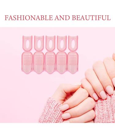 Veemoon 10pi ces Pince Ongles Plastique Pour Vernis Semi-permanent Capuchon Plastique Pour Retirer Le Lot De - Buy Online on GoSupps.com