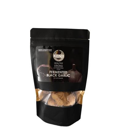 Black Garlic Whole Bulbs - Fermented/Aged Naturally (5 Bulbs (225g)) 225 g (Pack of 1)