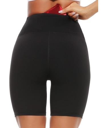 Persit Women's Workout Leggings with Pockets - High Waisted Tummy Control Yoga Pants in Blackcamo (Large) - Buy Online on GoSupps.com