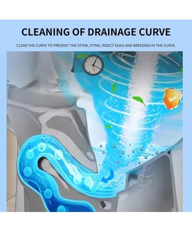 Toilet Active Oxygen Agent Touch Free Fizzy Foam Toilet Cleaner Splash Toilet Cleaner Foaming Powder Easy To Help You Solve In Toilet Cleaning No Peculiar Smell (1PC) - Buy Online on GoSupps.com