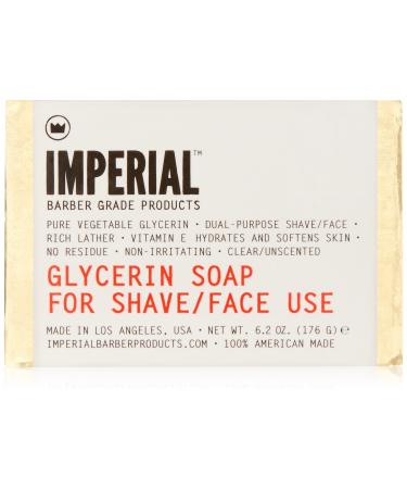 Imperial Barber Glycerin Soap  6.2 oz