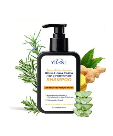 LMDGDS Rosemary shampoo with tea tree oil shampoo against hair loss Root Activating Shampoo 150 ml