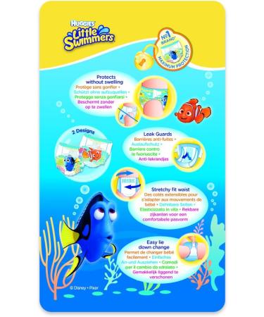 Huggies Little Swimmers Nappies Size 2-3 | Swim Diapers for Infants | Leakproof Protection - Buy Online on GoSupps.com