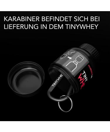 Buy TinyWhey Protein Powder Can - Perfect Whey Keychain & Gift Box - Ideal Protein Powder Container & Portioner for Fitness Enthusiasts - International Shipping Available - Buy Online on GoSupps.com