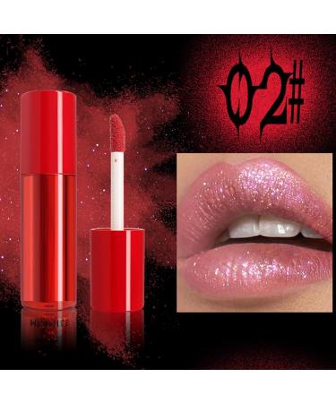 Powder lipstick powder lipstick | Colored lip gloss | Glitter makeup lipstick long-lasting lip gloss matte lipstick for women - Buy Online on GoSupps.com