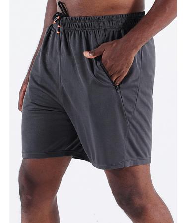 NELEUS Men's 7-Inch Workout Running Shorts with Pockets - 3 Pack (Black/Grey/Olive Green) - Size Large | Lightweight & Durable - Buy Online on GoSupps.com