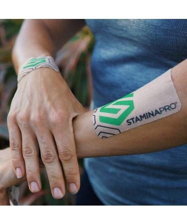 STAMINAPRO Active Recovery Patches - 12 Piece Assortment for Muscle Soreness, Strain, Fatigue, Tightness - Buy Online on GoSupps.com