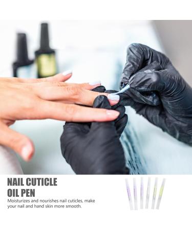 KICHOUSE 6 Pi ces Stylo Huile Cuticule Ongles Nourrissante Gel pour Soins Ongles Manucure Portable et Pratique - Buy Online on GoSupps.com