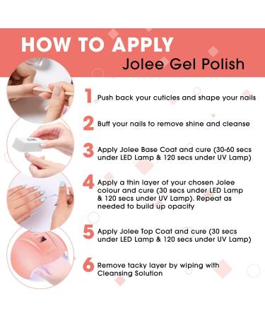 JoLee Gel Polish Remover Acetone 300ml Salon Professional UV LED Nail Polish Cleaner for Manicure and Pedicure Gel Remover - Buy Online on GoSupps.com