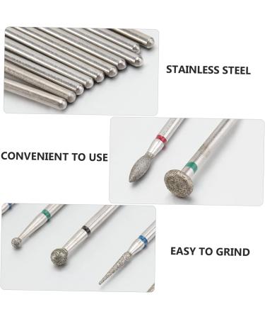 FRCOLOR 3 Sets Nail Polish Tool Accessories Nail Tools Nails Drill bits Nail Art Equipment Electric Nail File bits Nail Drill bits Manicure File Head Nail Drill Accessories Diamond - Buy Online on GoSupps.com