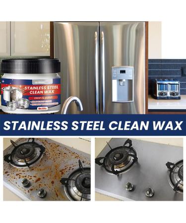 Magical Nano-Technology Stainless Steel Cleaning Paste-Surface Safe NO Residue Stainless Steel Clean Wax Magical Nano Cleaning Paste (1pcs) - Buy Online on GoSupps.com