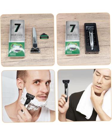 Ipetboom Disposable Razor Blades Set - Professional Short Handle Razor for Men - Perfect for Grass Mowing & Grooming - Buy Online on GoSupps.com