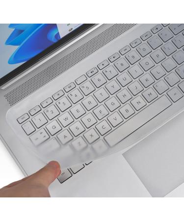 Universal Keyboard Cover Skin for 17-17.3 inch Laptop Notebook Anti Dust Waterproof Silicone Keyboard Protector Compatible with 17.3" HP Lenovo Dell ACER ASUS MSI Laptops - Buy Online on GoSupps.com