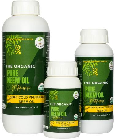 Organic 100% Cold Pressed Neem Oil (16 Fl Oz) - Pure Neem Oil for Hair Skin Nails Pets Indoor & Outdoor Plants & Garden - Unrefined All Natural Concentrated Mutlipurpose 16 Fl Oz (Pack of 1) - Buy Online on GoSupps.com