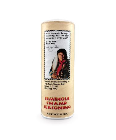 Seminole Swamp Seasoning 8oz - Authentic Florida Spice Blend for Delicious Creole Cuisine - Buy Online on GoSupps.com