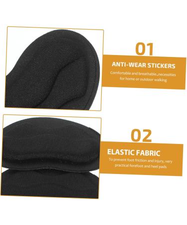 NOLITOY 3 Pairs Heel Cushions for Women - Comfort Pads & Inserts for High Heels | Replaceable Heel Stickers & Cushions for Loose Shoes - Buy Online on GoSupps.com