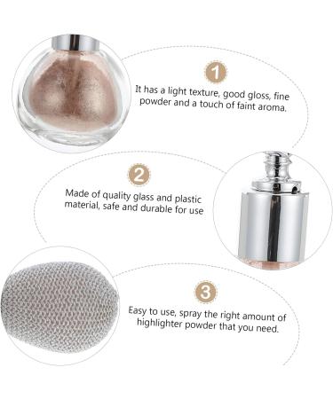  Healvian Healvian 2 Piece Spray Bottle Highlighter Spray Highlighter Glitter Bottle Powder Glitter Bottle Highlighter Gloss Spray Powder Spray Bottle Powder Spray - Buy Online on GoSupps.com