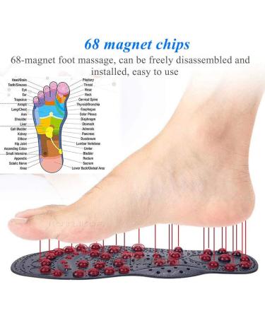 EEUK Acupressure Insoles: Magnetic Massage Insoles for Weight Loss & Foot Circulation - Orthopedic Soles (1 Pair) - Buy Online on GoSupps.com