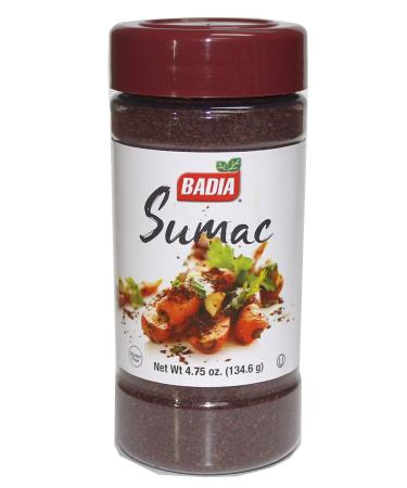 Badia Sumac Seasoning - 4.75 oz (Smoky Mediterranean Citrus flavors) 4.75 Ounce (Pack of 1)