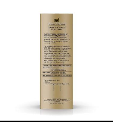 2 Pack - RoC Retinol Correxion Deep Wrinkle Night Cream 1.0 fl. oz - Anti-Aging Skincare - Buy Online on GoSupps.com