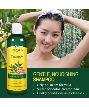 Organix South TheraNeem Pets Neem Therapy Pet Shampoo 12 fl oz - Natural, Gentle & Effective - Buy Online on GoSupps.com