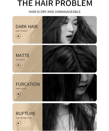 Hair mask 500 ml ginger hair mask repairs dry frizzy split ends moisturizing and smoothing hair treatment hair mask - Buy Online on GoSupps.com