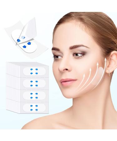 Face Lift Tape Wrinkle Patches - Face Tape Lifting Invisible  Instant Face Lift V-shaped Face  Makeup Tool Smooth Facial Double Chin Wrinkles Lift Saggy Skin  Face Lifter Tape Waterproof (40 PCS)