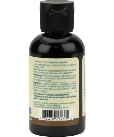 NOW Foods BetterStevia Coconut Flavour Zero-Calorie Liquid Sweetener Keto Friendly Suitable for Diabetics No Erythritol 60ml - Buy Online on GoSupps.com