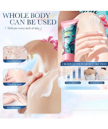 Grospe Coconut Gifts Set for Women Premium 3 Piece Gift Set with Lip Balm Hand Cream & Body Lotion Moisturize Gift Box for Women Relaxing Care for Her Anniversary or Birthday Present 4.7 Fl.Oz - Buy Online on GoSupps.com