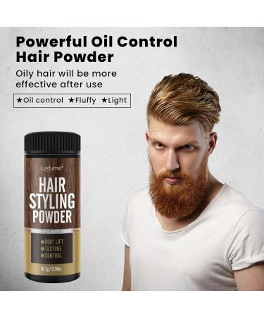 Hair Styling Powder for Volume | 3-in-1 Dry Shampoo & Texture Powder for Men | Natural Look & Extreme Oil Control - Buy Online on GoSupps.com
