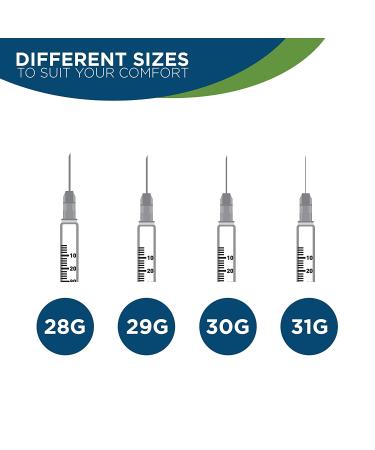 Care Touch Insulin Syringes 30g 5/16 - 8mm 1cc (Pack of 100) | Buy Online Today - Buy Online on GoSupps.com