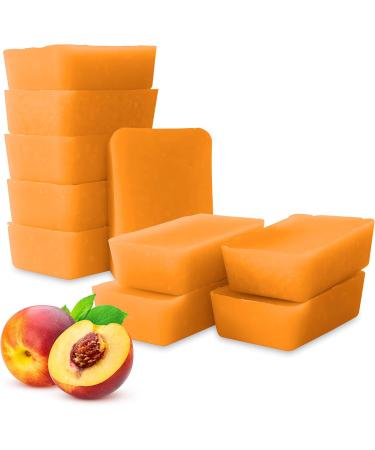 Kosmetex Paraffin Bath Peach - 10x500ml Heating Wax for Hands & Feet - Moisturizing Paraffin Wax Block for Wax Warmer - Buy Online on GoSupps.com