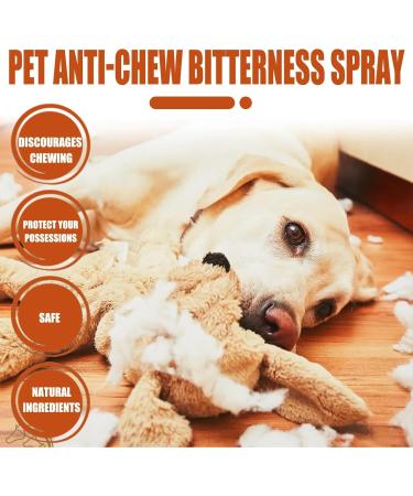 120ml Anti Chew Spray for Dogs Bitter Dog Spray to Stop Chewing Chew Deterrent Spray No Chew Bitter Spray Pet Corrector Spray for Dogs Deterrent Dog Spray to Stop Chewing Anti Chew Deterrents for Dog - Buy Online on GoSupps.com