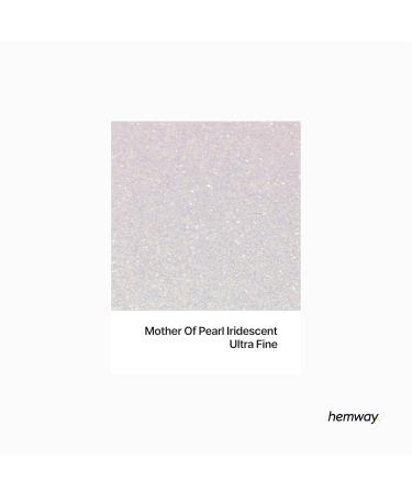 Hemway Biodegradable Eco Body Glitter | Cosmetic Safe | 100g Fine Grade | Mother of Pearl - Eco-Friendly Beauty - Buy Online on GoSupps.com