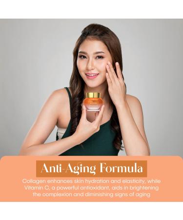 Skin Ceremony Collagen & Vitamin C Moisturizer - Brightens Skin Reduces Fine Lines & Wrinkles - Anti-Aging Dermatologist Tested Clean Beauty Korean Skin Care - 1.69 FL.OZ. - Buy Online on GoSupps.com