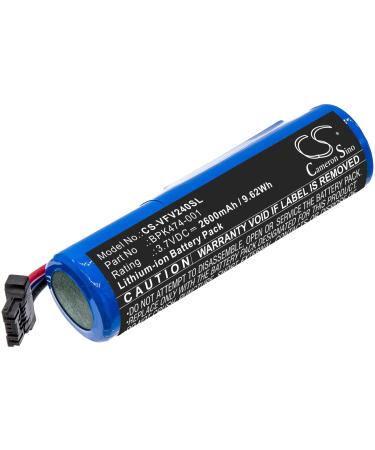 3.7V 2600mAh BPK474-001 BPK474-001-03-B Battery Replacement for 3GBWC V240m Plus