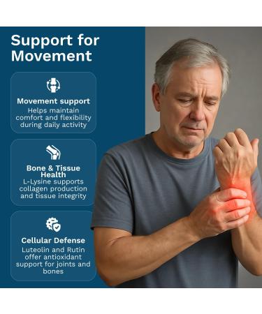 XpandAge Life Sciences Palmitoylethanolamide(micronized Pea) with Luteolin Nadh Rutin and Lysine for Immunity Nervous* System* Support and Overall Wellness.60 Vegetable Capsules Made in USA. - Buy Online on GoSupps.com