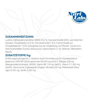Nutrilabs Canicox HD Joint Pellets for Dogs 500g - MSM Chondroitin Hyaluronic Acid Glucosamine & Devil Claw - Premium Dog Dietary Supplements - Buy Online on GoSupps.com