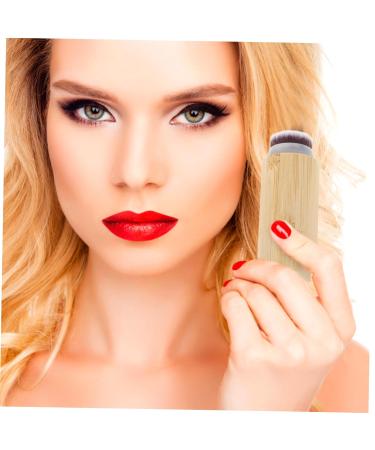 Oil Absorbing Roller Ball Makeup Brush - Perfect Applicator for Liquid Foundation | Small Facial Makeup Brush for Women - Buy Online on GoSupps.com