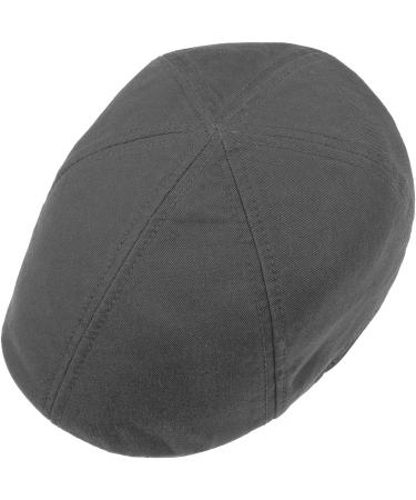 Stetson Texas Sun Protection Flat Cap Men | Dark Grey | Size 7 1/2-7 5/8 - Buy Online on GoSupps.com