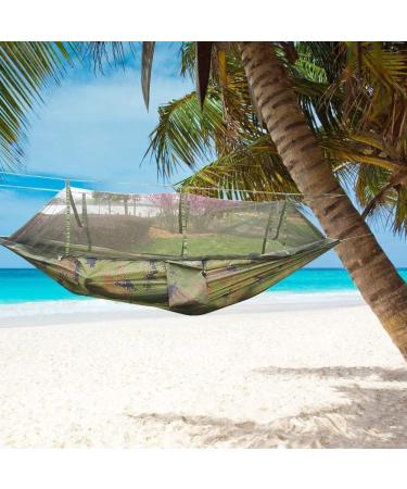 KEPEAK Camping Hammock with Net - Lightweight Nylon Double Tree Hammock for Backpacking & Travel - Multi Color 2 Person - Buy Online on GoSupps.com