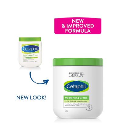 Cetaphil Moisturising Cream 550g - Hydrating Skincare for All Skin Types | Fast International Shipping - Buy Online on GoSupps.com