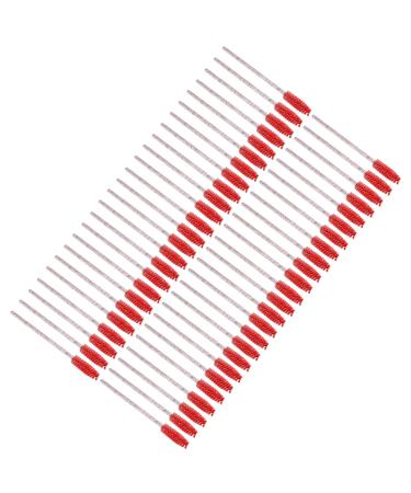 Mascara Brush Wands Disposable Eyelash Brushes Strong Powder Holding Power Simple Operation ABS Material for
