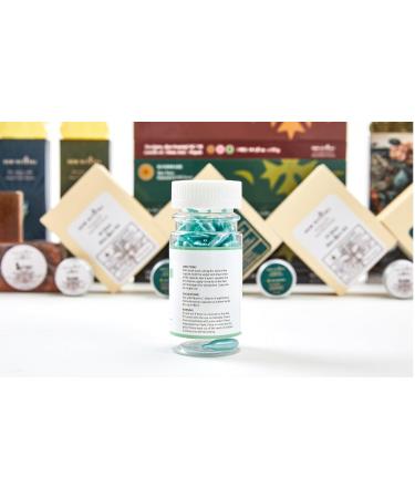 Aloe Vera Face Oil - 100% Pure Nourishing Capsules for Skin Repair & Moisturization | 90 Biodegradable Capsules - Buy Online on GoSupps.com