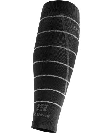 Buy CEP Reflective Compression Calf Sleeves for Men | Black Running Socks | Size IV - International Shipping Available - Buy Online on GoSupps.com