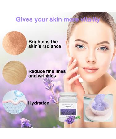 Rose Lavender Jelly Masks for Facials - Professional Skin Care Bulk Hydrogel Powder (650g - Buy Online on GoSupps.com