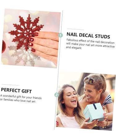 FRCOLOR Calcomanias Para U as 54 Boxes Nail Art Accessories Daisy Hair Accessories Nail Charm Sticker Rhinestone Trim Nail Art Supplies Manicure Charm 3d Rivets Plastic Hollow Out White - Buy Online on GoSupps.com