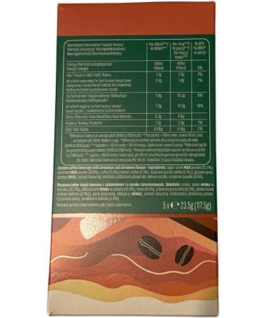 R.I Gift Express Instant Coffee Bundle- Consists 5x Caramel Latte Coffee 5 Cinnamon Dolce Latte Coffee 5 White Mocca Coffee and 1x Highland Shortbread - Buy Online on GoSupps.com