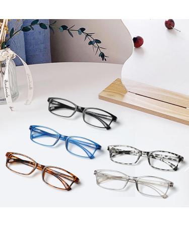 Cojwis 5 Pack Blue Light Filter Reading Glasses for Men & Women - Anti-Tiredness Glare-Free UV Protection - 2.5x Quality Spring Frames in 5 Colors - Buy Online on GoSupps.com